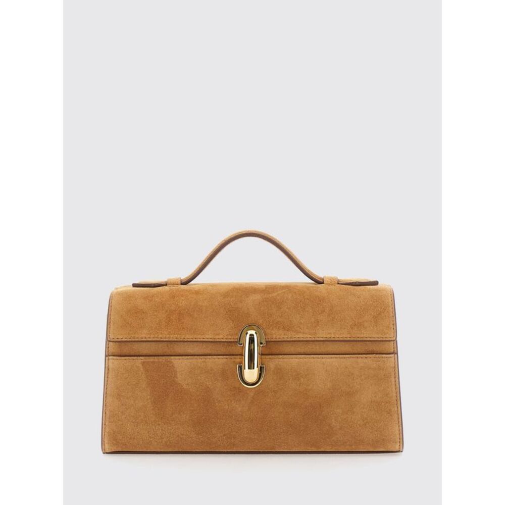 Savette Women Symmetry Mini Handbag Savette In Suede Calfskin Leather